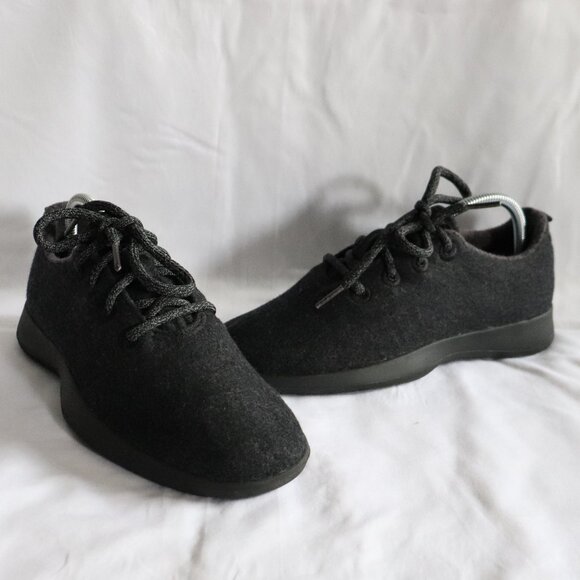 allbirds Shoes - All Birds Merino Wool Korea Classic Black Lace Up W7 Washable Runner Shoes